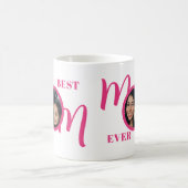 Mug Meilleure Maman Photo Rose (Centre)
