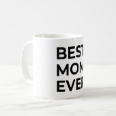 Mug Meilleure Maman Pour Toujours, Je T'Aime Maman, Ca (Devant gauche)
