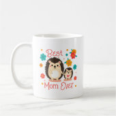 Mug Meilleure Maman Qui Soit Mère et Bébé Hérisson (Gauche)