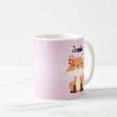 Mug Meilleure Maman Renard Rose (Devant droit)