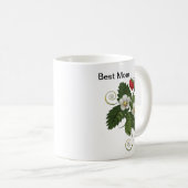 Mug Meilleure maman rose douce (Devant droit)
