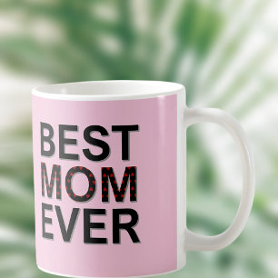 Mug Meilleure maman rose jamais la fête des mères avec