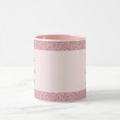 Mug Meilleure maman Rose Parties scintillant or Modèle (Centre)