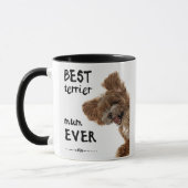 Mug Meilleure maman terrier jamais (Gauche)