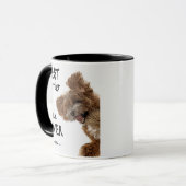 Mug Meilleure maman terrier jamais (Devant gauche)