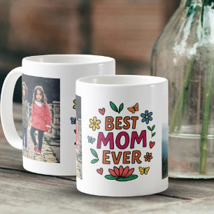Mug Meilleure maman toujours mignonne photo Whimsical 