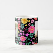 Mug Meilleure Maman Toujours Vibrant Floral Photo Coll (Centre)
