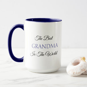 Mug Meilleure Mamie du Monde Personnalisé