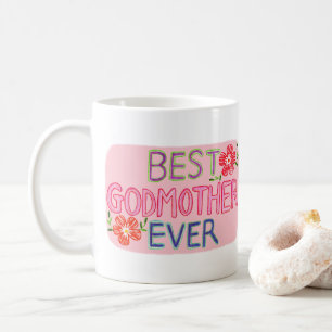 Mug Meilleure Marraine de tous les temps lettrage dess