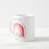 Mug Meilleure Marraine du Monde Rose Saint-Valentin (Devant gauche)