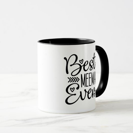 Mug Meilleure Meemaw jamais (Devant droit)