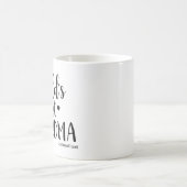 Mug MEILLEURE MÈME DU MONDE Nom personnalisé (Centre)