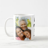 Mug Meilleure Mémé Photo (Gauche)