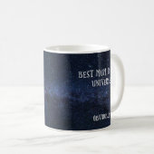 Mug Meilleure mère dans la boue de l'univers (Devant droit)