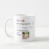 Mug MEILLEURE MÈRE DU MONDE - Résultats Drôle de reche (Gauche)