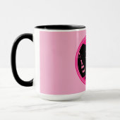 Mug Meilleure mère du monde rose original (Gauche)