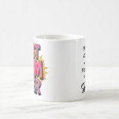 Mug Meilleure Mère jamais citée Rouge rose violet (Centre)