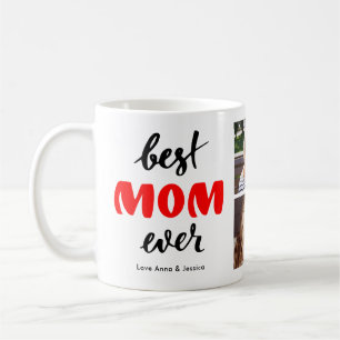 Mug Meilleure Mère Personnalisé Collage de Photos Fête