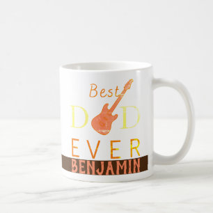 Mug Meilleure musique papa Ever Fête des pères de guit