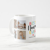 Mug Meilleure Nana Ever 8 Photo (Devant gauche)
