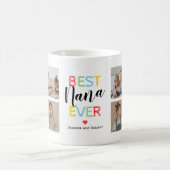 Mug Meilleure Nana Ever 8 Photo (Centre)