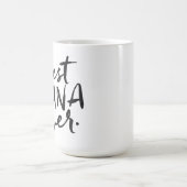 Mug Meilleure Nana manuscrite jamais (Centre)