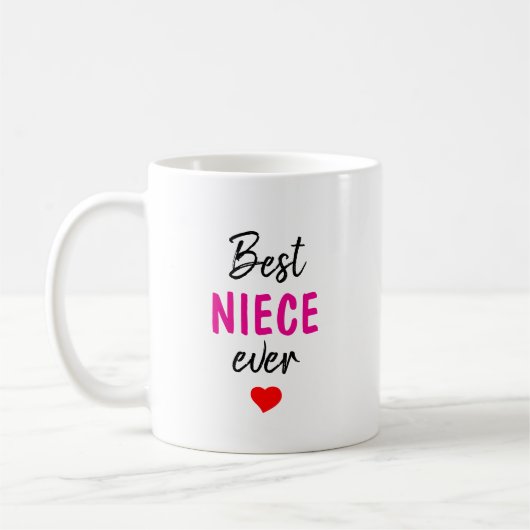 Mug Meilleure Nièce Ever (Gauche)