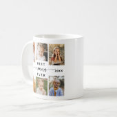 Mug Meilleure Nonna jamais - Collage photo pour petits (Devant gauche)
