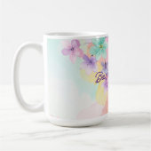 Mug Meilleure Oma Fête des Mères Floral Clair (Gauche)