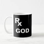 Mug Meilleure Ordonnance - "RX DIEU" - Plan de Foi (Gauche)