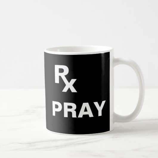 Mug Meilleure Ordonnance - "RX PRIE" - Plan de Foi (Droite)