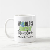 Mug Meilleure personnalisation de grand-mère du monde (Gauche)
