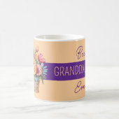 Mug Meilleure petite-fille jamais gerbera fleurs orang (Centre)