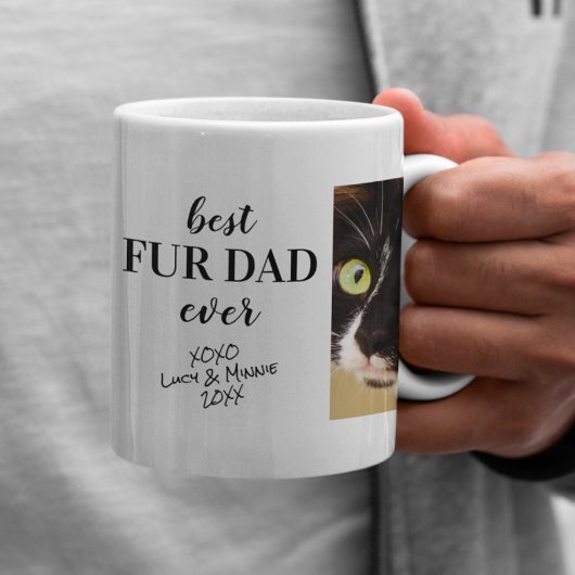 Mug Meilleure photo de Fur Papa