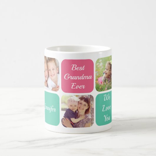 Mug Meilleure photo de grand-mère (Centre)