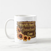 Mug Meilleure photo de grand-mère au monde (Gauche)