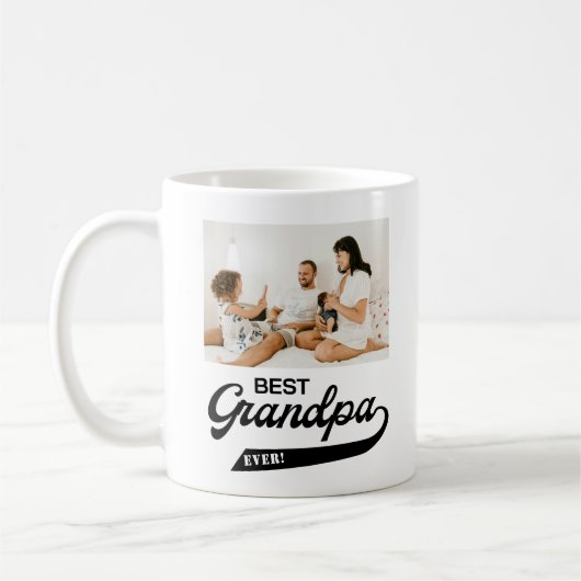 Mug Meilleure photo de Grand-Père (Gauche)