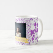 Mug Meilleure photo de nièce sur mesure avec étoiles v (Devant droit)