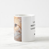 Mug Meilleure Photo de Papa Chat (Centre)