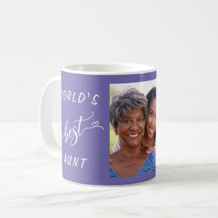Mug Meilleure photo de tante au monde