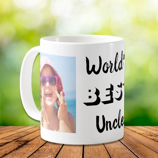 Mug Meilleure photo d'oncle au monde