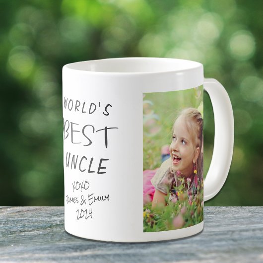 Mug Meilleure photo d'oncle au monde