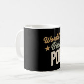 Mug Meilleure pop du monde - Cadeaux père et grand-pèr (Devant gauche)