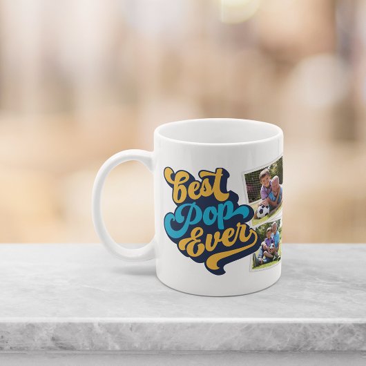 Mug Meilleure pop jamais | Grand-père Photo