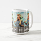 Mug Meilleure Pop Pop Dans Le Monde Personnalisé Photo (Devant droit)