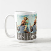Mug Meilleure Pop Pop Dans Le Monde Personnalisé Photo (Gauche)