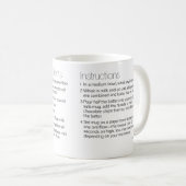 Mug Meilleure recette de gâteau au chocolat et à la mo (Devant droit)