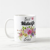 Mug Meilleure sage-femme jamais - Cadeaux d'appréciati (Gauche)