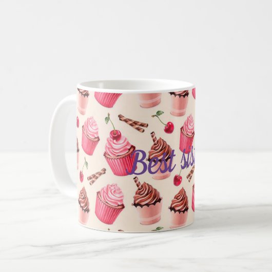 Mug Meilleure soeur (Devant gauche)