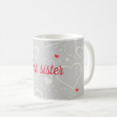 Mug Meilleure soeur (Devant droit)